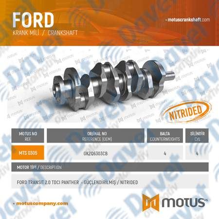 GENMOT 1855 Ford V363 2.0 Panther